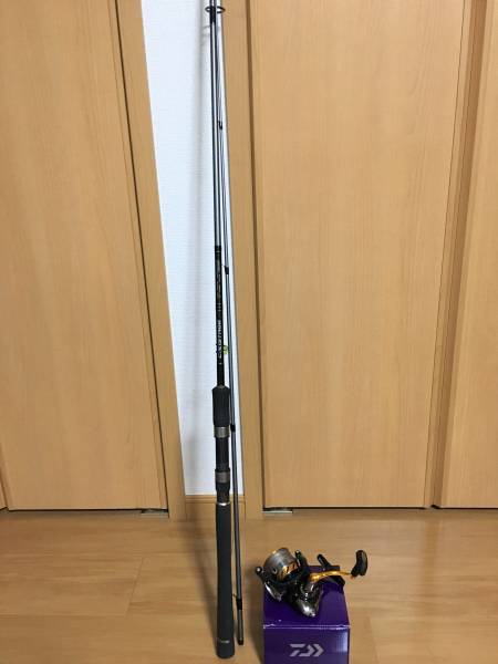 【リールロッドセット】メジャークラフト　クロステージ　ダイワ　レブロス