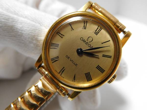 1円～used オメガ 手巻 動作確認済(L-Q33)