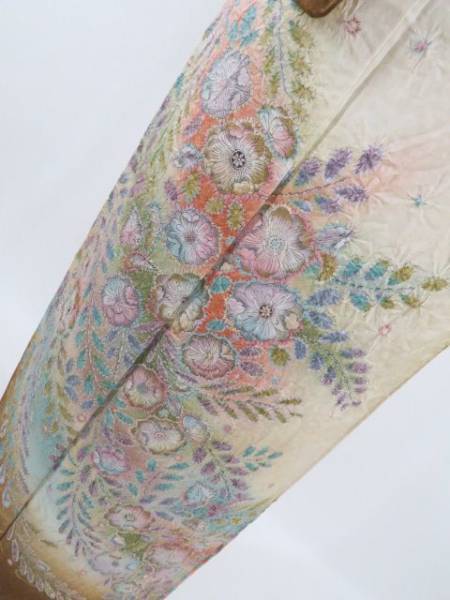 ゆめsaku 新品 箔散らし“辻ヶ花に優の温もり”辻ヶ花訪問着 h-210