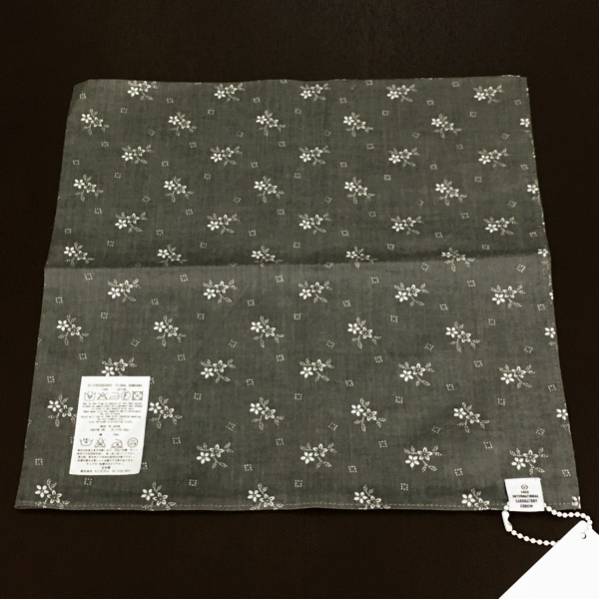 VISVIM 12AW FLORAL BANDANA GREEN ICT KERCHIEF KOFU SANJURO BRIGADIER VIRGIL BANDANA