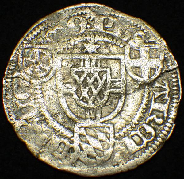 1514年 中世ドイツ ケルン大司教領 シリング銀貨 聖ペテロ像 稀少