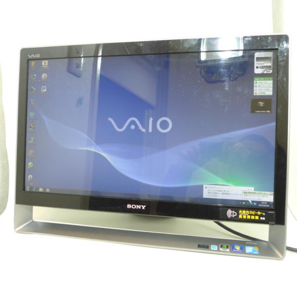Sale 中古美品 24インチフルHD液晶 SONY一体型VPCL128F Core2Duo-E7500 4GB 1TB ブルーレイ 地上波 WIFI有 カメラ Win7 リカバリ有 Office