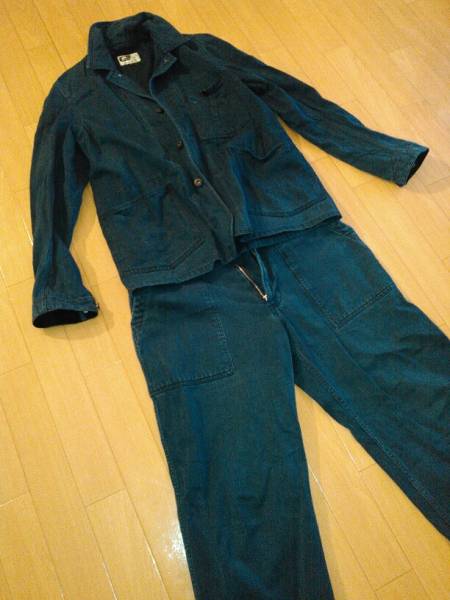 EGエンジニアードガーメンツ デニムカバーオール 美品FWK Engineered 