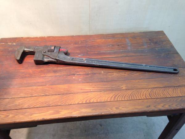 三菱 MITSUBISI HEAVY INDUSTRIES パイプレンチ 900mm PAT NO 507987 工具 工業系