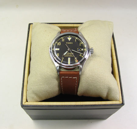 TIMEX タイメックス レッドウイング レザー 38mm 腕時計 本革 TW2P84600 ウォーターベリー 新品