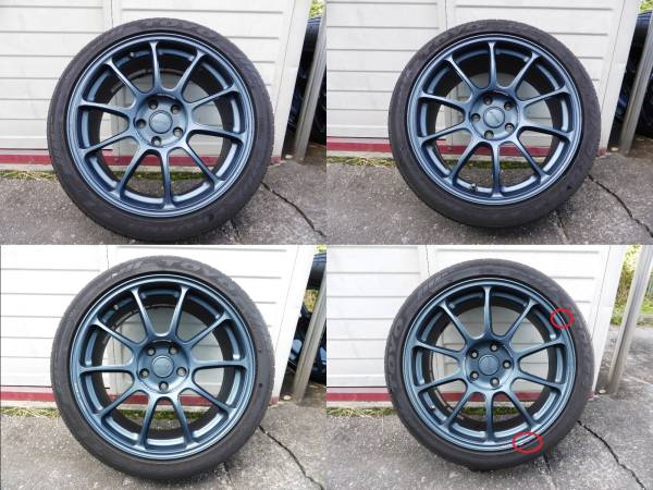 RAYS VOLK RACING レイズ ボルクレーシング ZE40 9J +45 4本セット