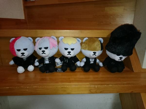 KRUNK×BIGBANG BANG BANG BANG　おすわりぬいぐるみ2　全5種