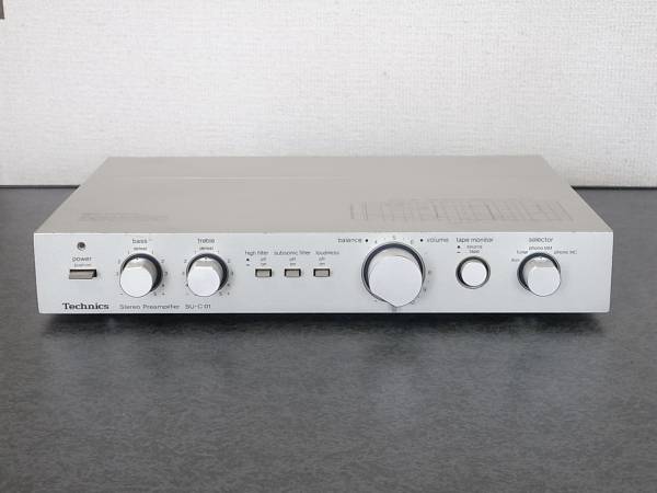 ■Technics SU-C01 コントロール・プリアンプ 完動整備品■