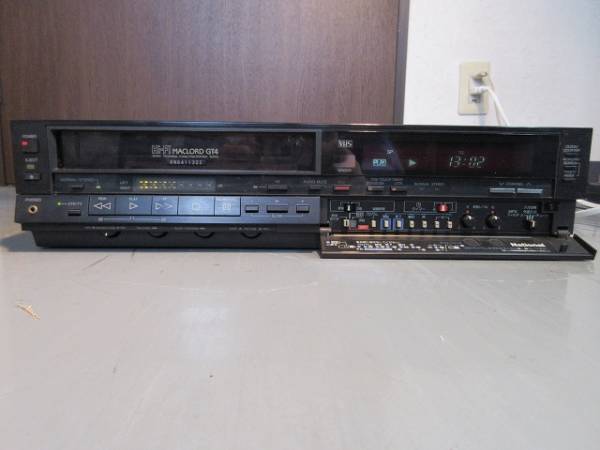 VHSビデオデッキ ナショナル マックロードGT4 NV-875HD 中古 ビデオ