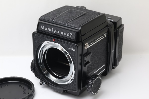 □Mamiya RB67 PROFESSIONAL SD ボディ＆電動フィルムホルダー【極美品