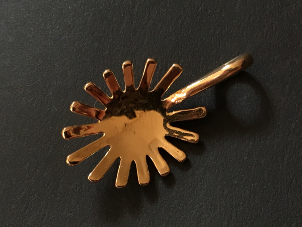 ゴローズ goro's 金縄ターコイズ 全金 ウニ トップ OLD 本物 18k / 先