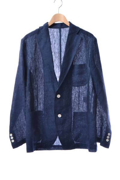 Cosi Fan Tutte リネン ジャケット 50 ダークネイビー コシファントゥッテ