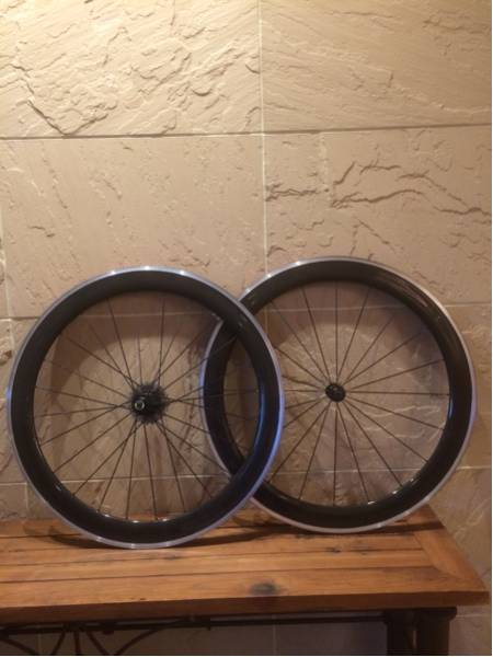 60mm カーボン ディープ リム クリンチャー ホイール