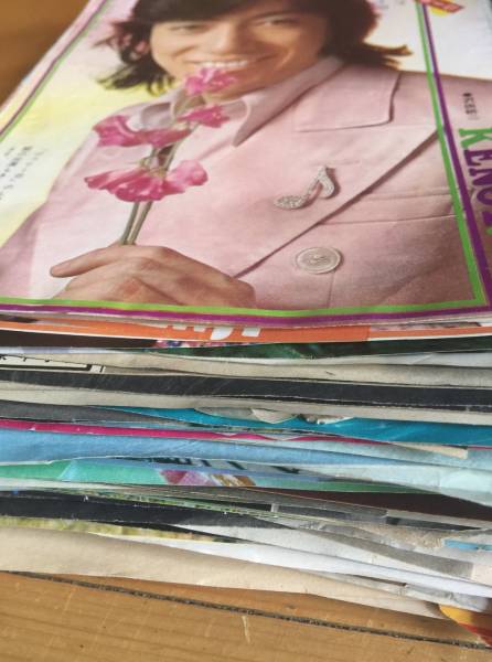 沢田研二切り抜き多数　ジャンク品につき送料無料