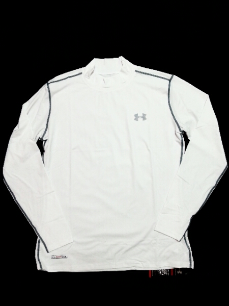 アンダーアーマー ヒートギアフィッティド 新品白L