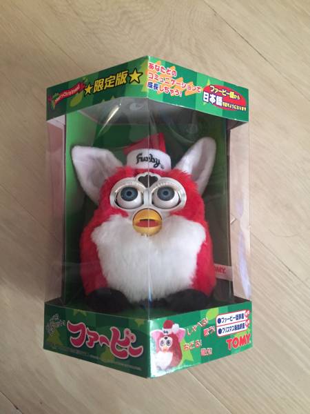 新品　クリスマス限定初代ファービー　日本語 ファービー Furby 初代ファービー クリスマス限定版 日本語版初代 日本