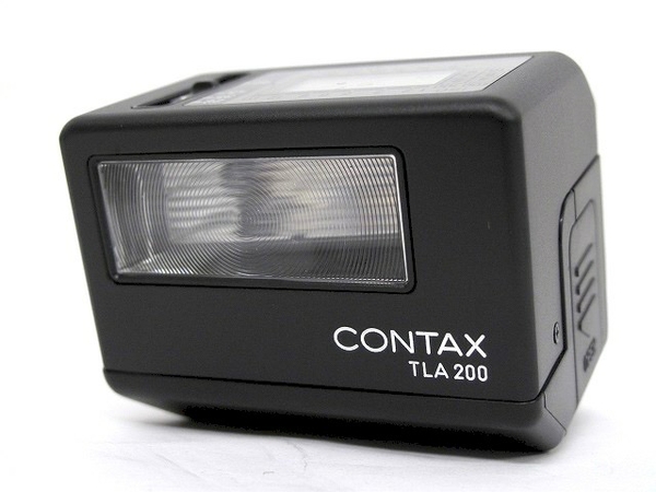 CONTAX TLA 200 ストロボ ブラック フラッシュ 箱説 T2275335