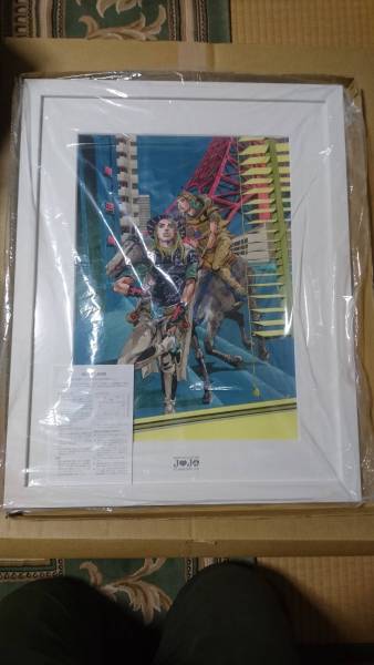 ジョジョ展限定　複製原画「ジョニィ＆ジャイロ」