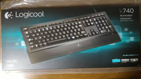 【新品】LOGICOOL イルミネートキーボード K740