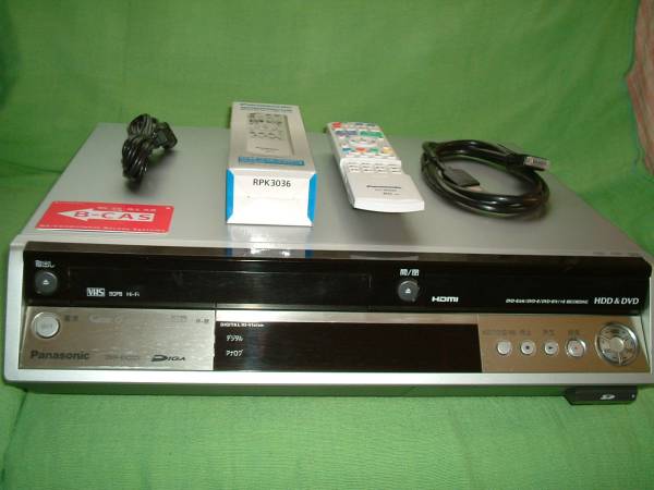 パナソニック DMR－EX200V HDD/DVD/VHSレコーダー 動作確認済