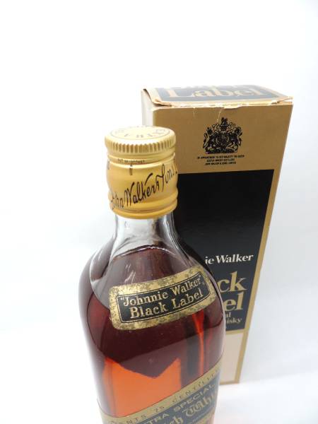 30年頃前古酒未開栓黒ラベル ジョニーウォーカー 古酒未開栓JOHNNIE 