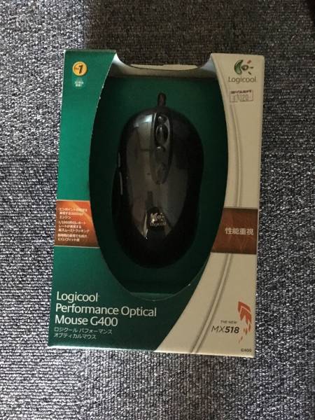 G400 パフォーマンス LOGICOOL Optical オプティカルマウス MX518