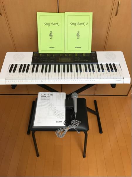CASIO LK-116 中古美品 光ナビゲーションキーボード ○ 【公式通販】