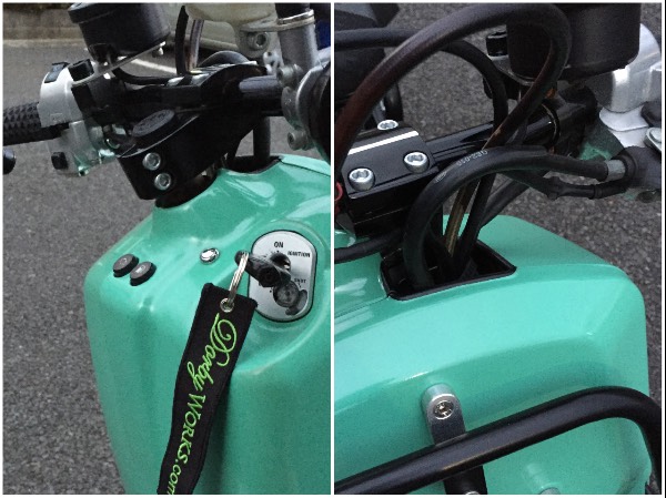 ズーマー ハンドルポスト 流用 BMF(ホンダ用)｜売買されたオークション