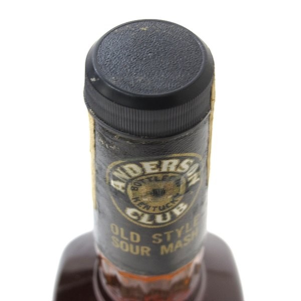 15年 アンダーソンクラブ 750ml バーボン - レビューアンダーソン