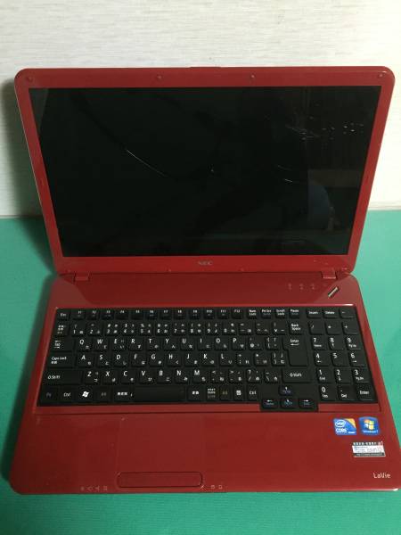 ジャンク！故障品！画面割れ！HDDなし】 NEC Lavie ノート 【PC 