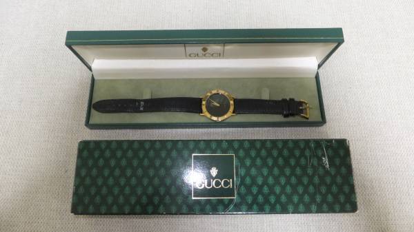 ■中古品■GUCCI　クォーツ 腕時計 3000M 電池新品　稼働品
