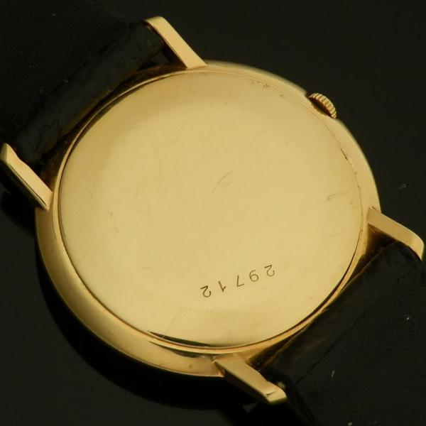 激希少18金無垢シャンパンゴールド ディスクケース★オーデマ・ピゲ ウルトラスリム★1966年頃 薄型Cal.818モジュール名機キャリバー2001_5