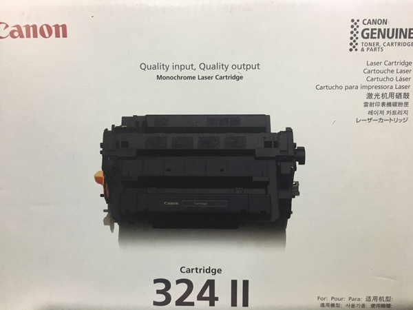 CANON 国内 純正品 カートリッジ524Ⅱ_324Ⅱ 適合機種 LBP6700