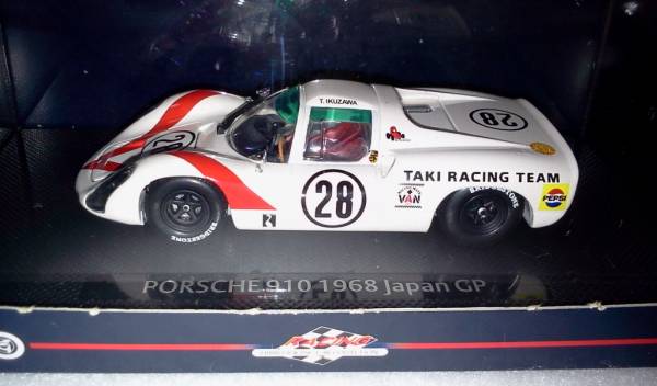 1/43 EBBRO PORSCHE 910 JAPAN GP '68 TAKI RACING TEAM #28