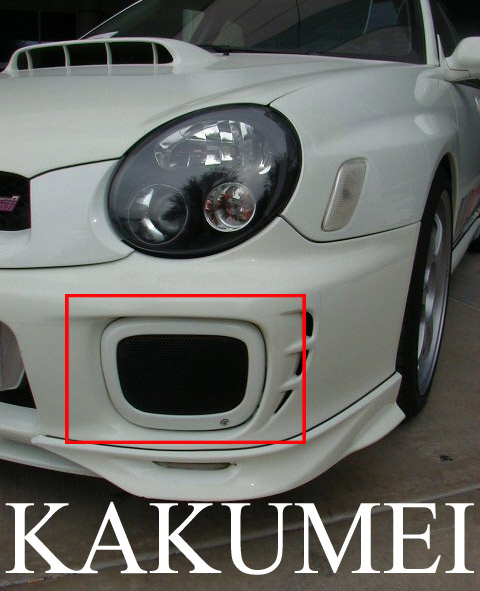 SUBARU インプレッサ フォグカバー GDB 送料無料 インプレッサGDB フォグランプカバー メッシュタイプ、
