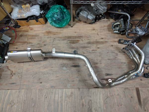 CBR600RR(PC40)(07-12)ストライカーARATAフルチタンフルエキ新品