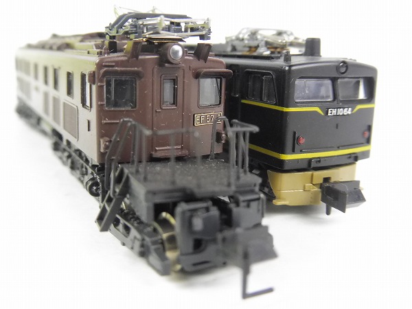 ytt-9-3【Nゲージ】KATO・EF57-8＋EH10-64・電気機関車・まとめ・ケース無し／2両