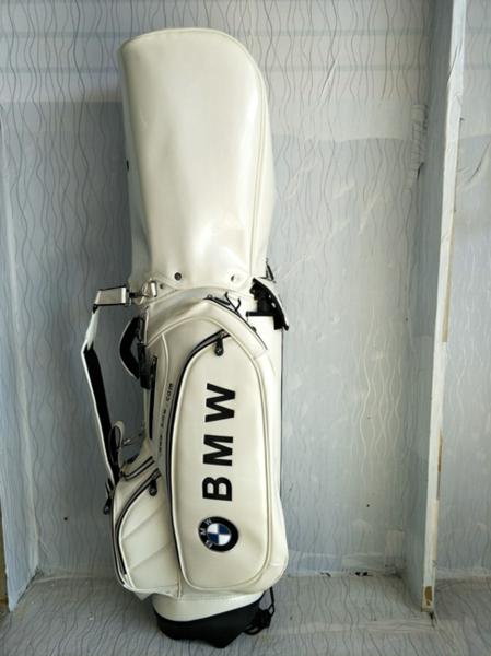 BMW◎ゴルフバッグ スタンド キャディバッグ◎ホワイト(キャディバッグ