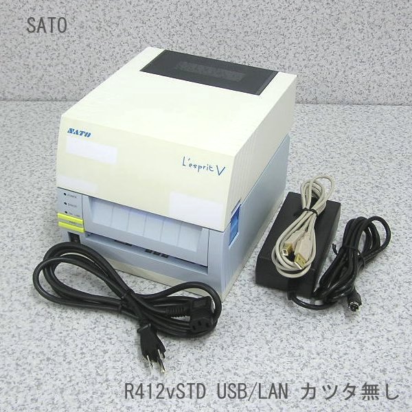 限定SALE，格安 &beta; 6台入荷 SATO プリンタL'esprit R412vSTD USB/LAN カツタ無(プリンタ、プロッタ)｜売買されたオークション情報、yahooの商品情報をアーカイブ公開 - オークファン その他