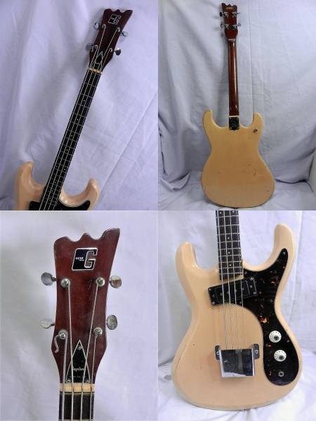 GUYA TONE グヤトーン EB-2 モズライト風 ビザール ビンテージベース