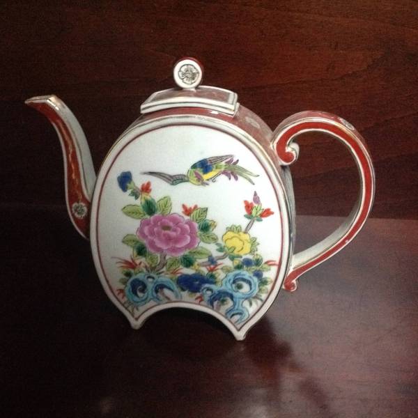 九谷焼 水指 飾りもの