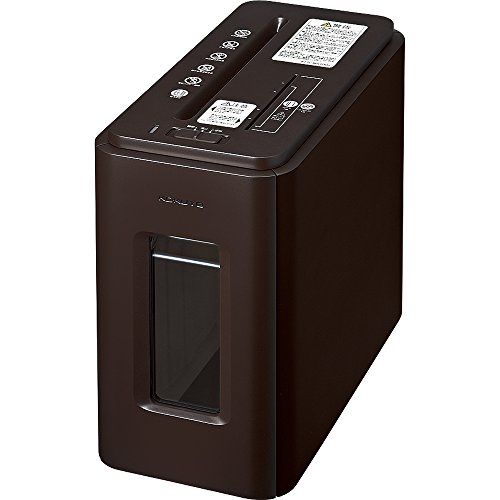 コクヨ シュレッダー 超静音 CD・カード細断可能 ブラウン AMKPS-MX100S