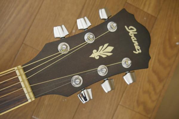 今月まで価格！IbanezエレアコAEL12ERTK1201/ソフトケース付 送料無料!!】難あり品!! Ibanez/アイバニーズ エレアコ AEL12ERTK1201