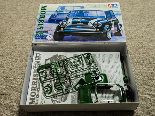 ジャンク品】タミヤ 1/24 モーリス ミニクーパー レーシング 