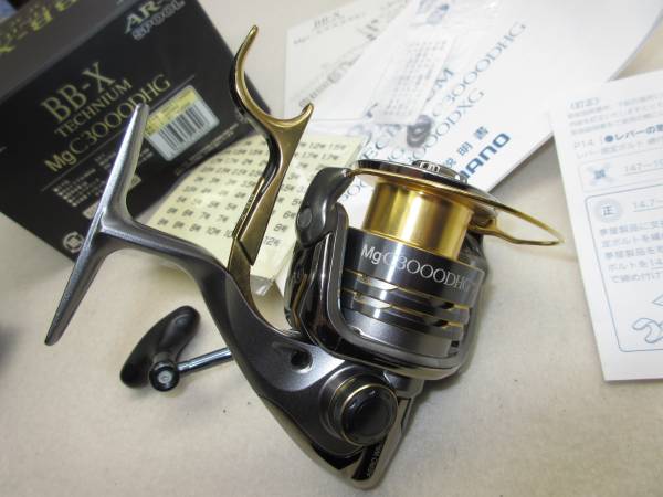 シマノ SHIMANO ☆ 09BB-XテクニウムMg C3000DHG ☆(シマノ)｜売買され  