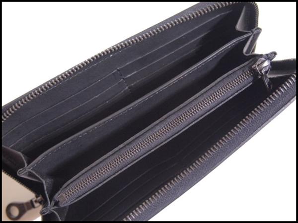 P1910f2◇新品同様 バックラッシュ GUIDI オイルカーフ ラウンドジップ