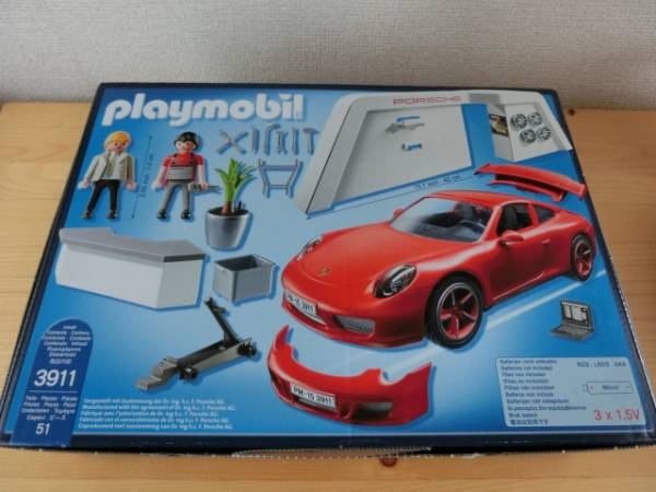 未開封 プレイモービル 3911 ポルシェ 911 カレラS Porsche 911 Carrera S