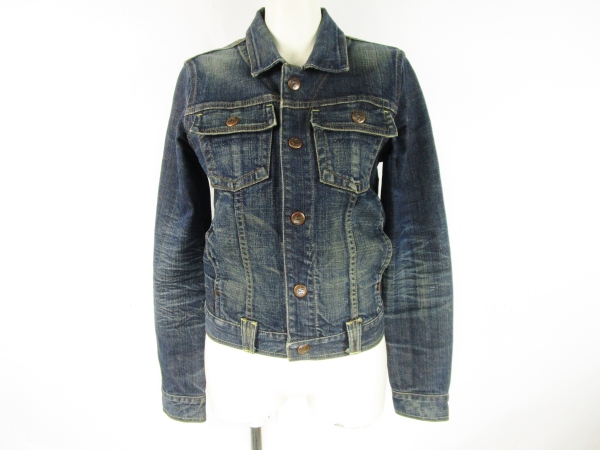◇◇美品 YANUK ヤヌーク デニム ジャケット Gジャン レディース S 