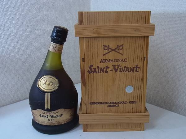 □SAINT VIVANT□サンヴィヴァン XO アルマニャック 未開栓 ブランデー