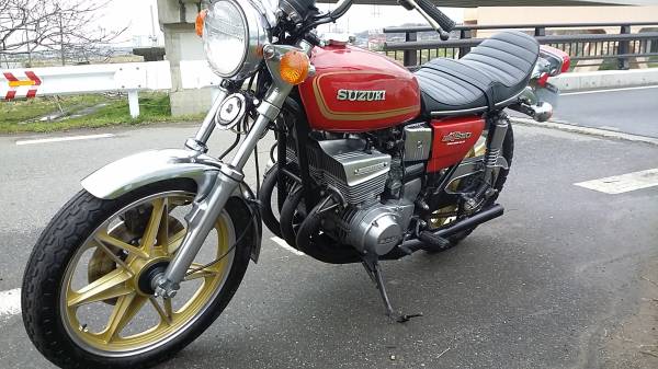 GT550 極上レストア車両，一発落札!ステージ整備。cb400f z1 z2 gt380